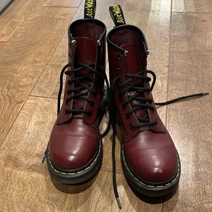Doc martens oxblood boots